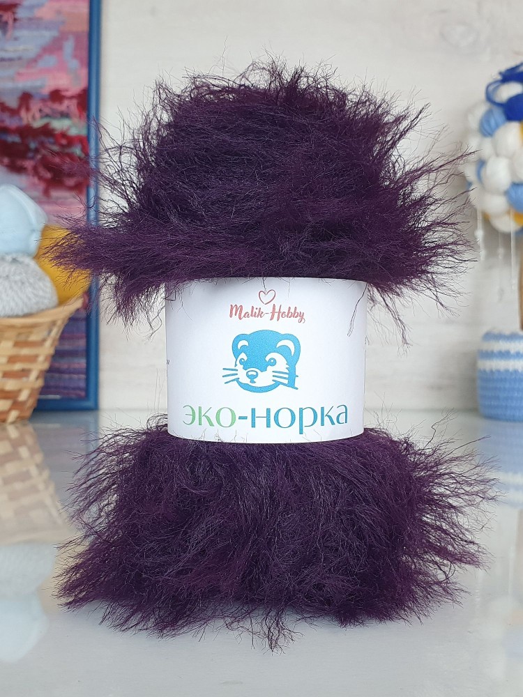Эко-Норка M&H - 062 (баклажан)