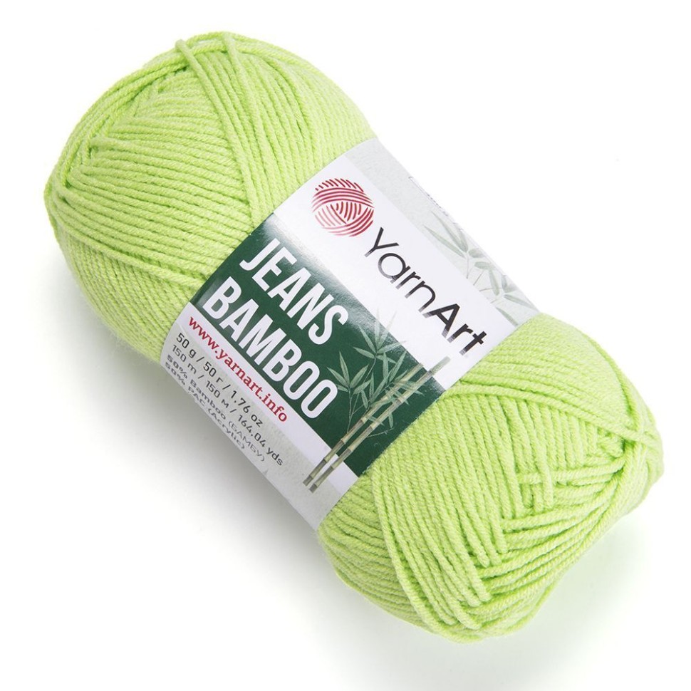 Jeans Bamboo YarnArt - 136 (св.салат)