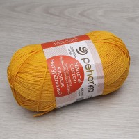 Хлопок натуральный 425м (Пехорка) - 12 (Желток)