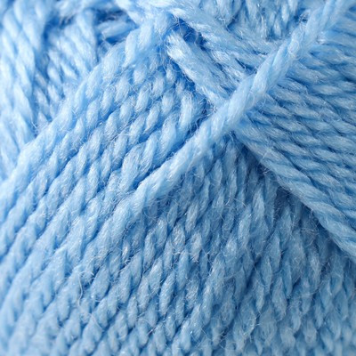 Пряжа "Бамбино" 35% шерсть меринос, 65% акрил 150м/50гр (015, голубой) Пряжа "Бамбино" 35% шерсть меринос, 65% акрил 150м/50гр (015, голубой)