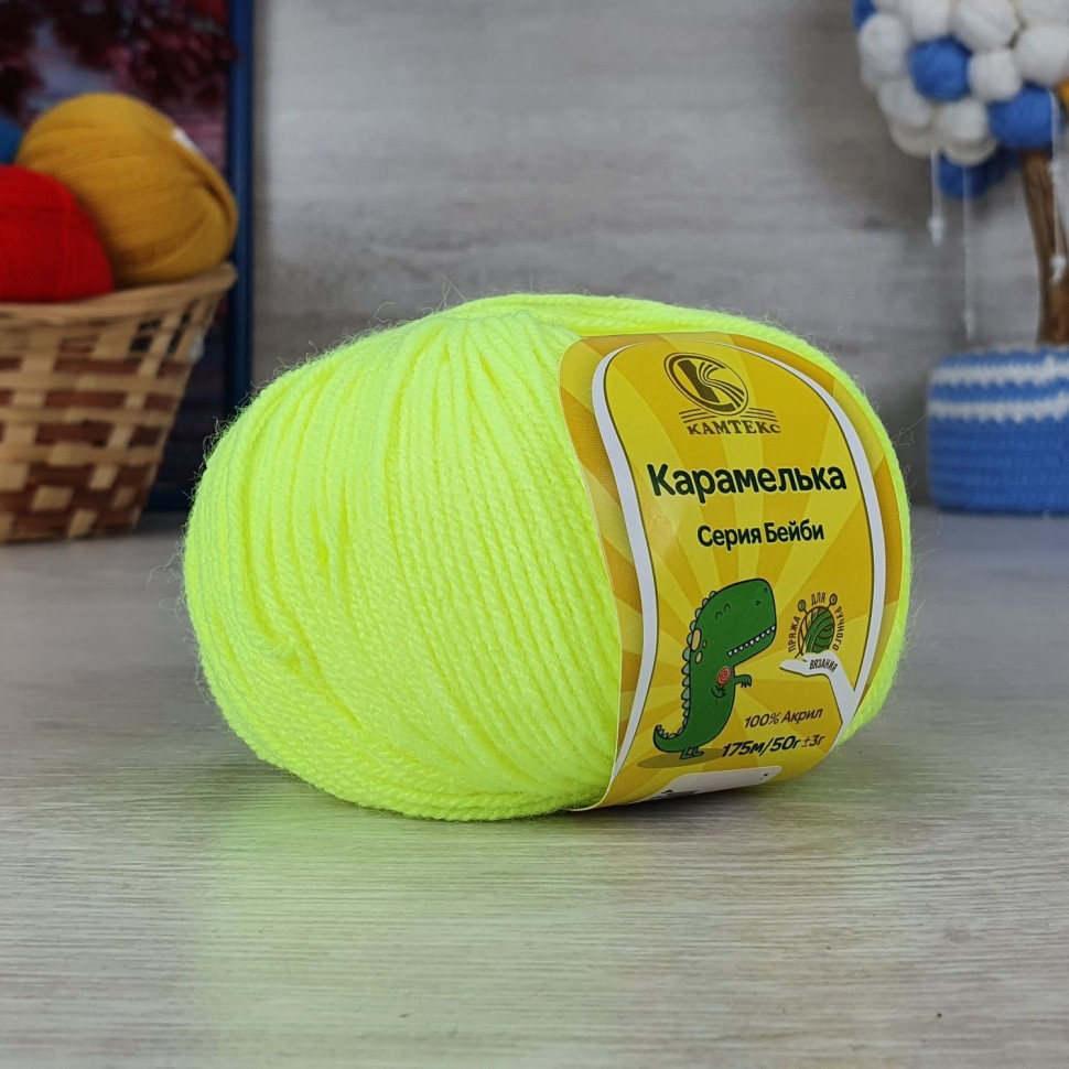Карамелька (Камтекс) - 236 (салат неон)