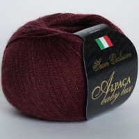 Альпака бэйби люкс (Сеам) - 29 (тем.брусника)