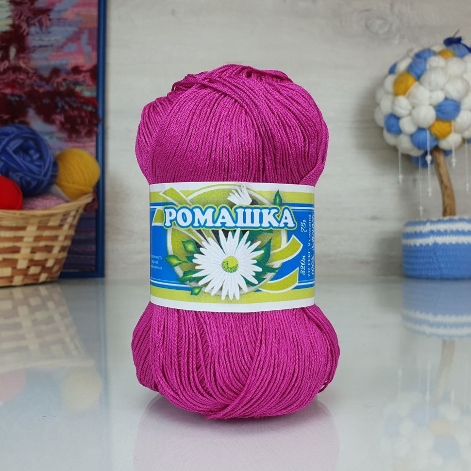 Ромашка (ПНК) - 1410 (фуксия)