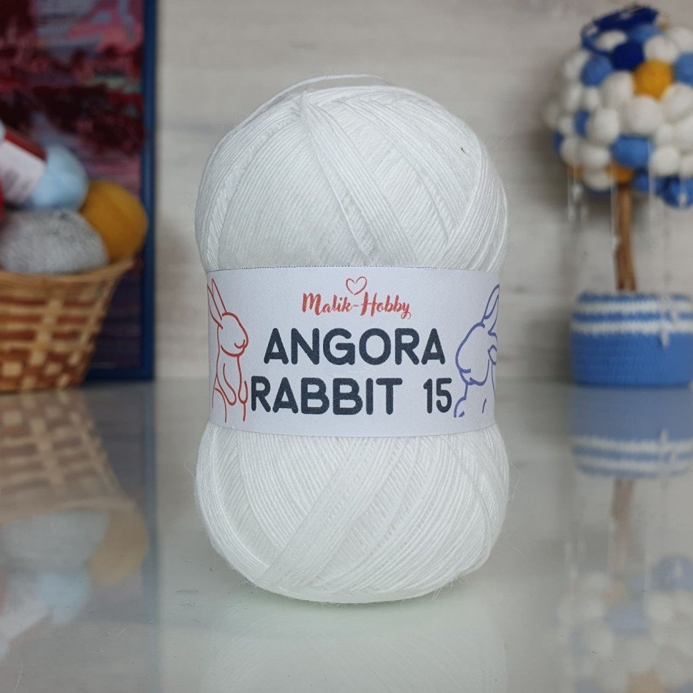 Angora Rabbit 15 - 012 (белый)