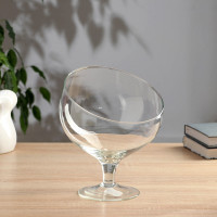 Ваза &quot;Бренди&quot; бокал с косым срезом d-17,5см, h-22см  (1683)