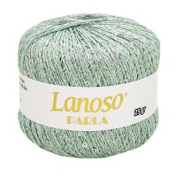 Parla Lanoso - 1951 (мятный с серебряными пайетками)