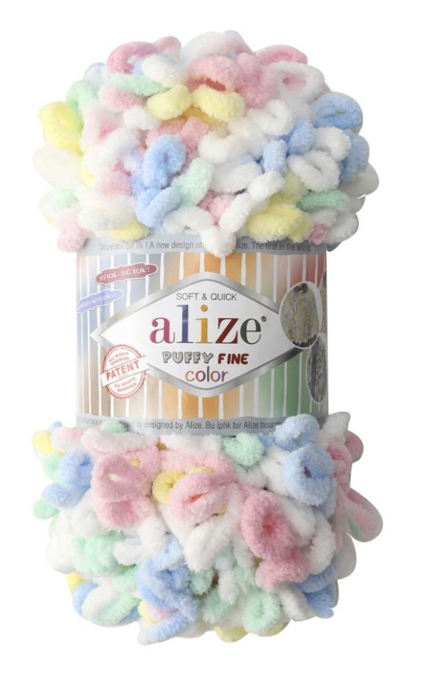 PUFFY FINE COLOR (Alize) - 5949 (детский)