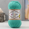 Пряжа "Cotton Gold Hobby" 55% хлопок, 45% акрил 165м/50гр (610 нефрит)