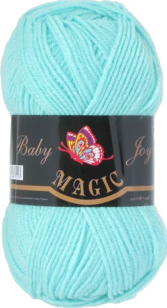 Пряжа Baby Joy  (Magic) 5707  св.зеленая бирюза