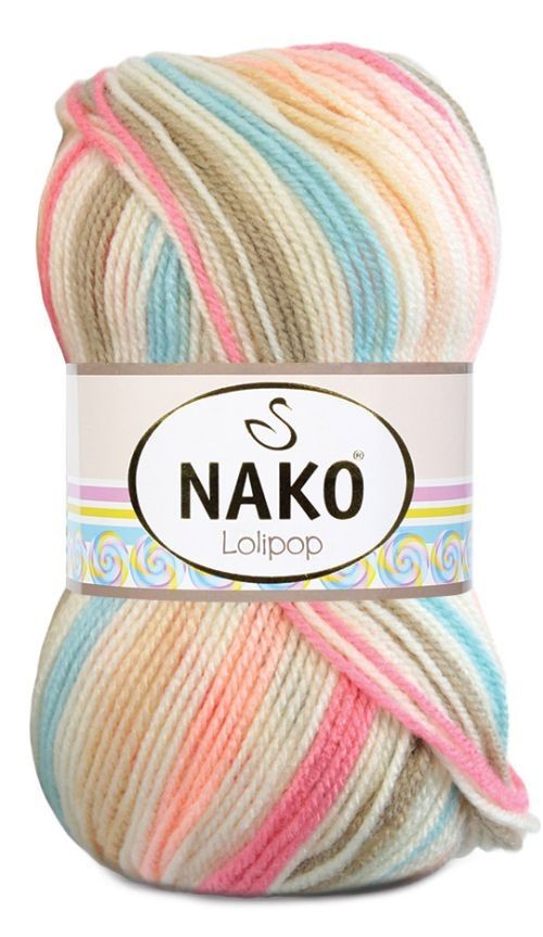 Lolipop (Nako) - 80440 (крем/роз/гол)