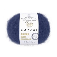 SUPER KID MOHAIR (Gazzal) - 64417 (т.синий)