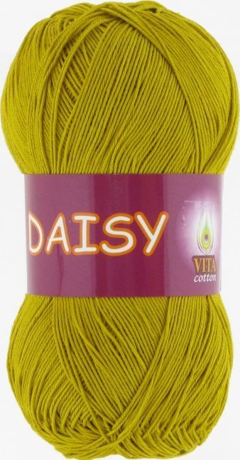 Пряжа Daisy Vita - 4406 (горчичный)