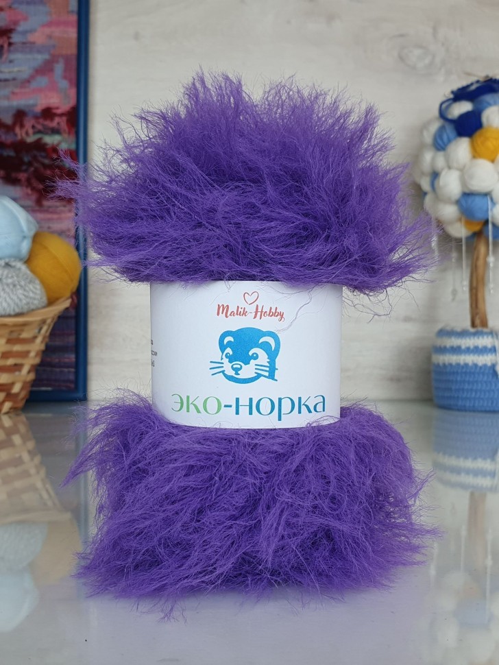 Эко-Норка M&H - 068 (темно-сиреневый)