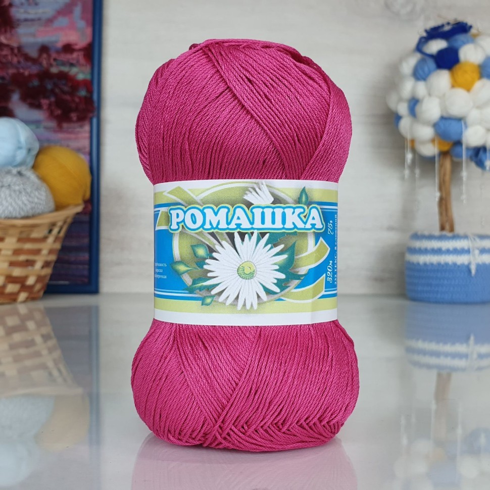 Ромашка (ПНК) - 1506 (фуксия)
