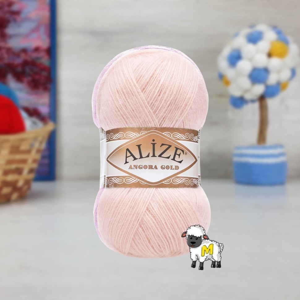 Angora Gold - 271 (жемчужно-розовый)