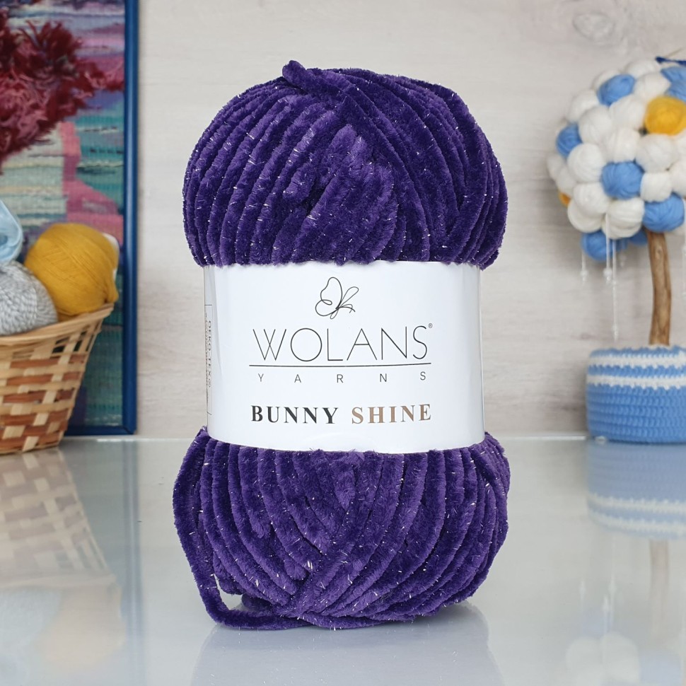 BUNNY SHINE WOLANS - 16 (фиолетовый)