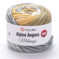 Alpine Angora Melange (YarnArt) - 6403 (серый принт)