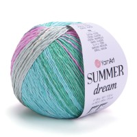 Summer Dream YarnArt - 4309 (зел/бир/св.желт)