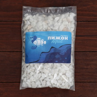 Мраморная крошка 5 - 10 мм, 1 кг, белая Мраморная крошка 5 - 10 мм, 1 кг, белая