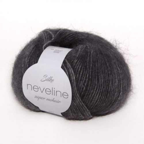 Пряжа Neveline (Silke) 843  тем.серый