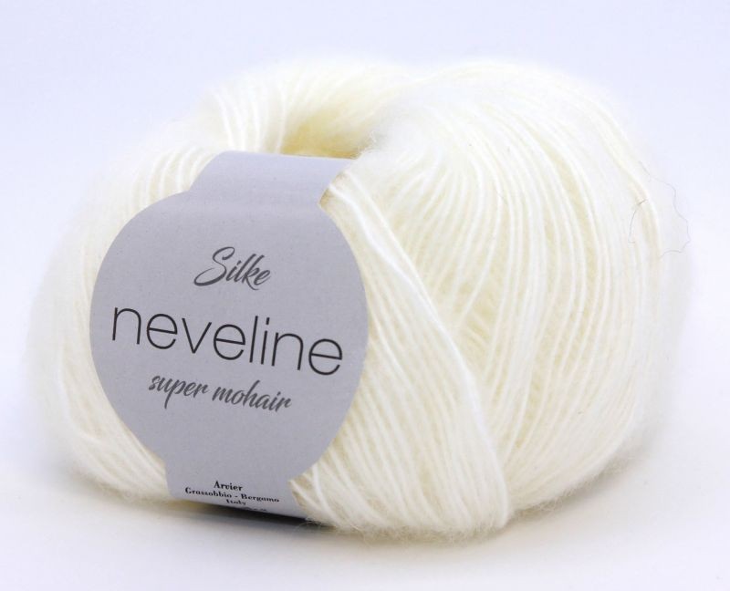 Пряжа Neveline (Silke) 100  белый