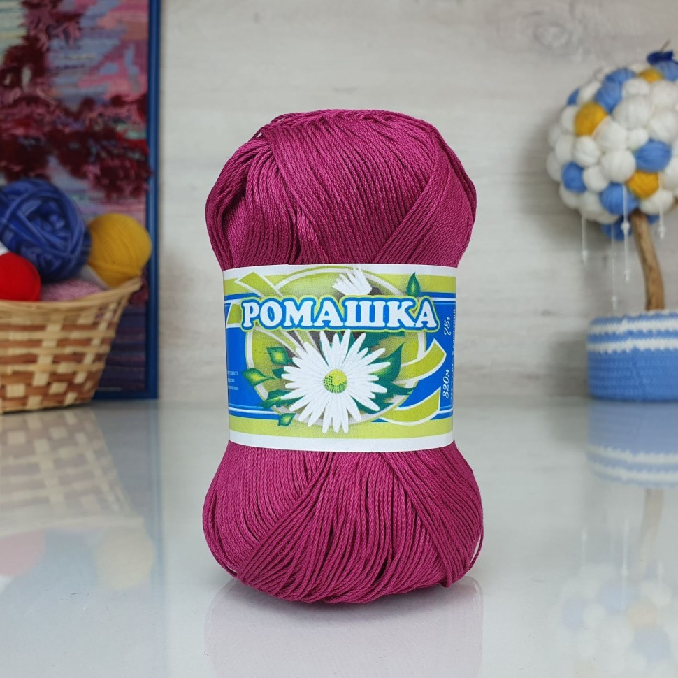 Ромашка (ПНК) - 1510 (т.фуксия)