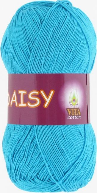 Пряжа Daisy Vita - 4411 (св.голубая бирюза)