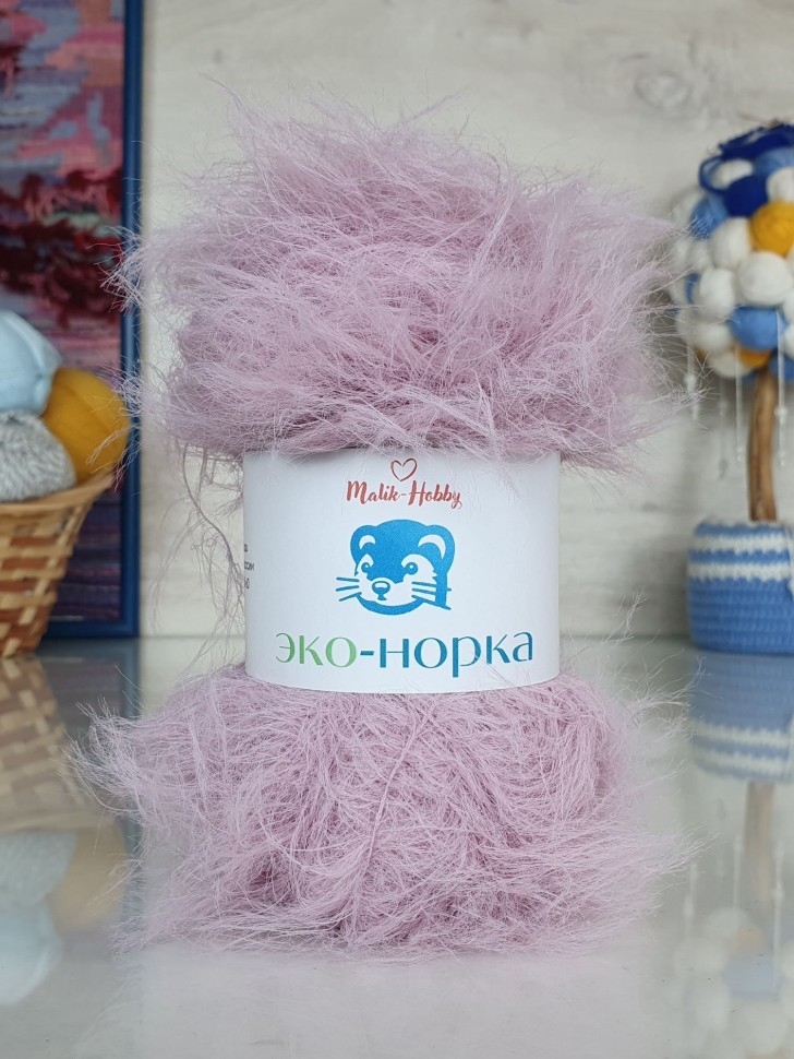 Эко-Норка M&H - 093 (дымчато-розовый)