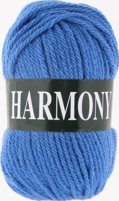Пряжа HARMONY (VITA) - 6312 (ярко-синий)
