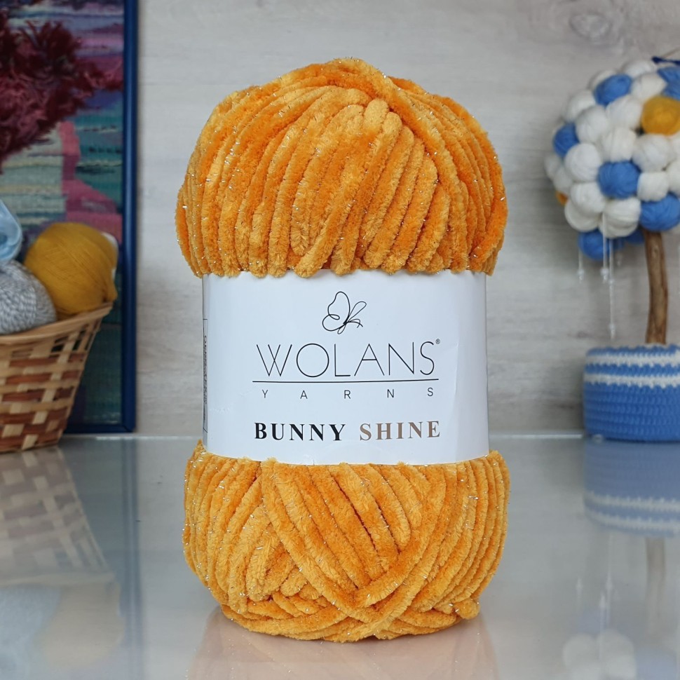 BUNNY SHINE WOLANS - 25 (оранжевый)