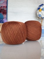 Нитки для рукоделия (вышивания) х/б ПНК - 5810 (св.коричневый)