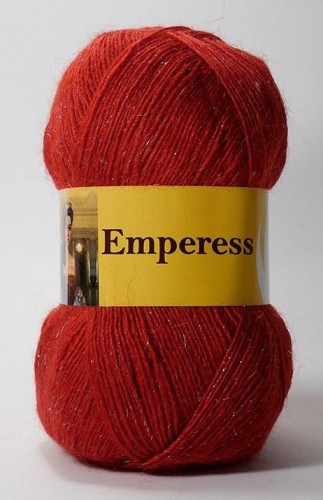 Пряжа Императрица (JINA) 160  красный