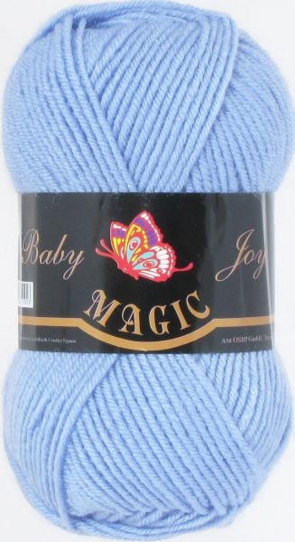 Пряжа Baby Joy  (Magic) 5711  голубой