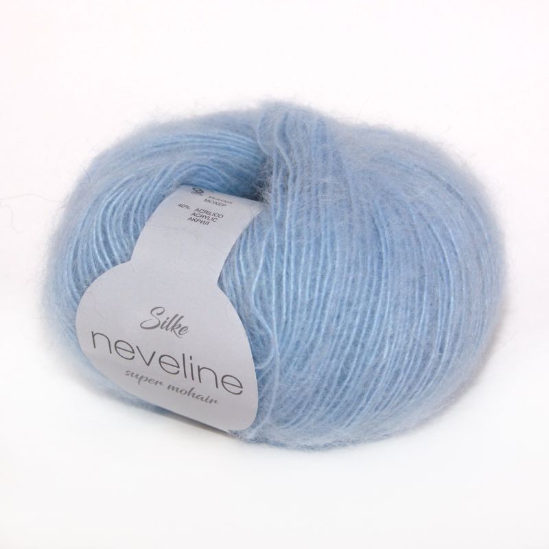 Пряжа Neveline (Silke) 102  неж.голубой