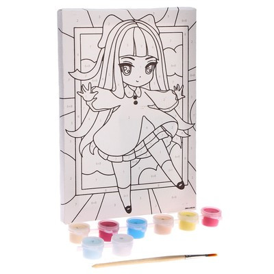 Картина по номерам «Лёгкость», 21 × 15 см