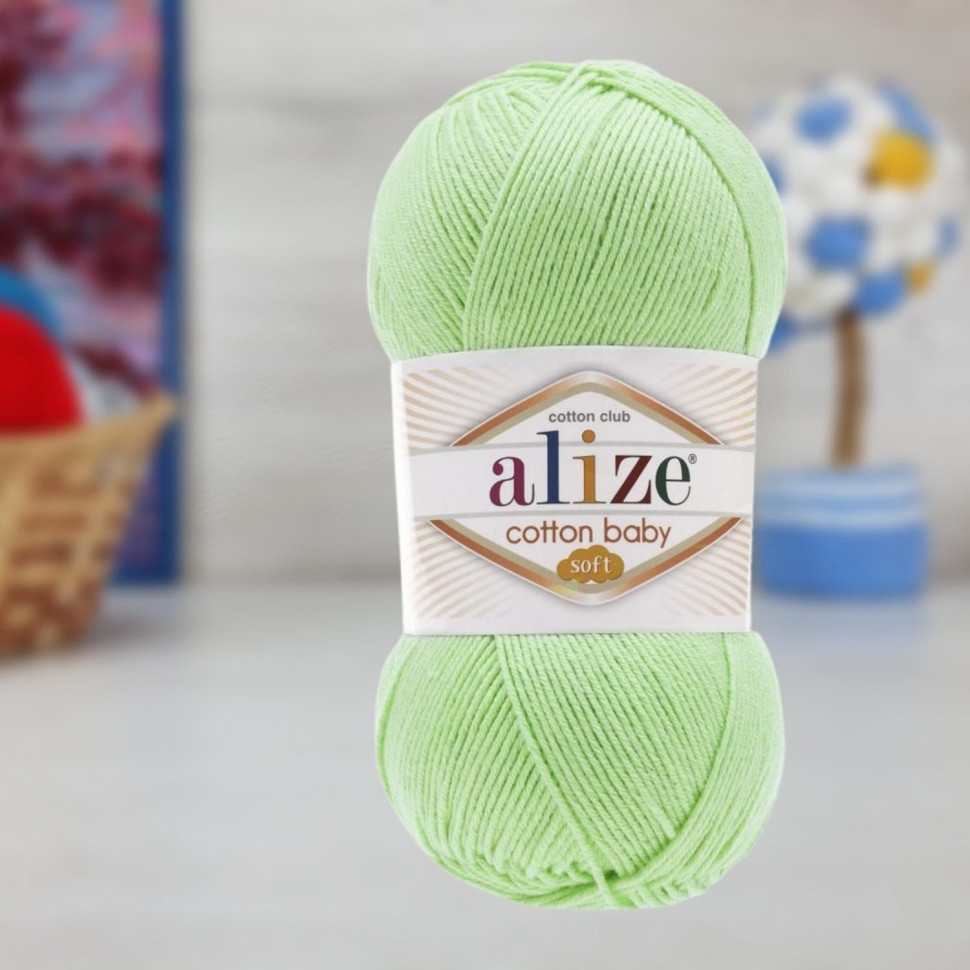 COTTON BABY SOFT (Ализе) - 41 (салат)