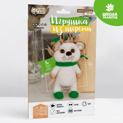 Набор для творчества. Игрушка из шерсти «Ёжик в шапочке» Набор для творчества. Игрушка из шерсти «Ёжик в шапочке»