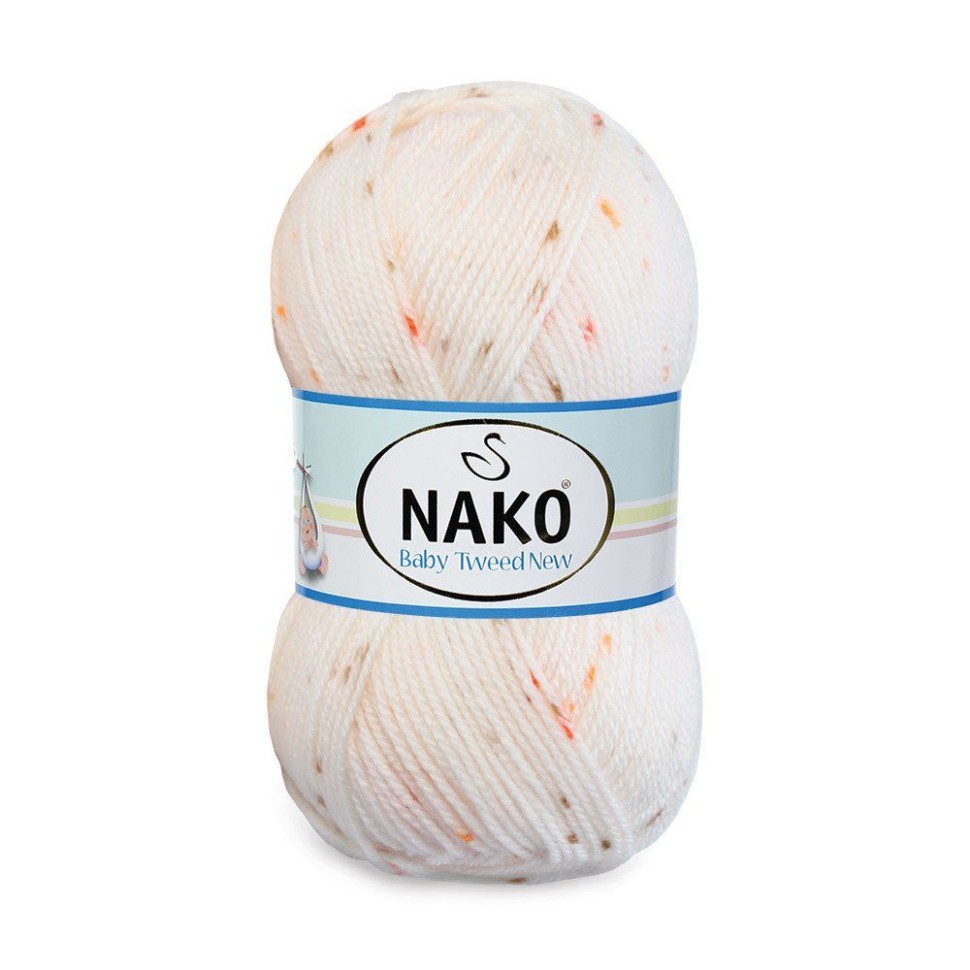 Пряжа BABY TWEED (NAKO) - 31505 (роз-малин)