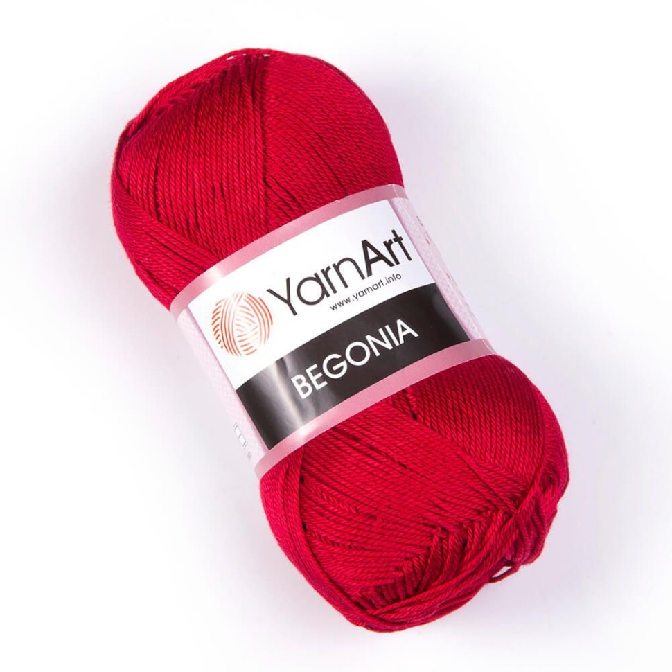 Пряжа Begonia (YARNART) - 5020 (т.красный)