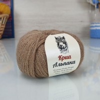 Криа альпака (Камтекс) - 077 (бежевый тем.)