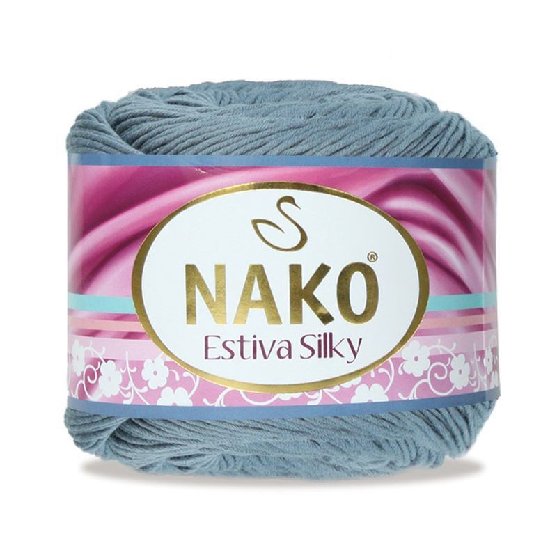 Estiva Silky, Nako - 12408 (джинсовый)