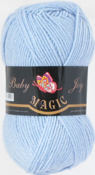 Пряжа Baby Joy  (Magic) 5712  светло-голубой