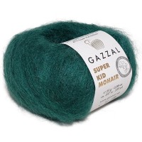 SUPER KID MOHAIR (Gazzal) - 64424 (изумруд)