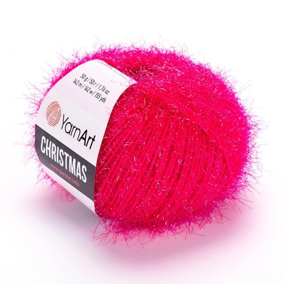 Christmas YarnArt - 33 (розовый неон)