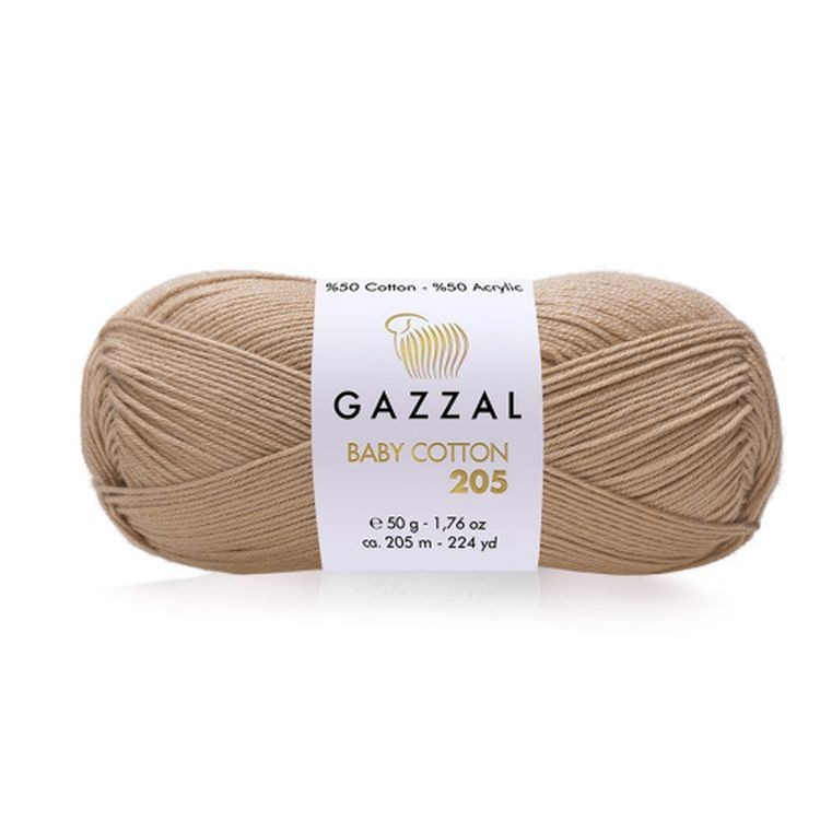 Baby Cotton 205 Gazzal - 534 (песочный)