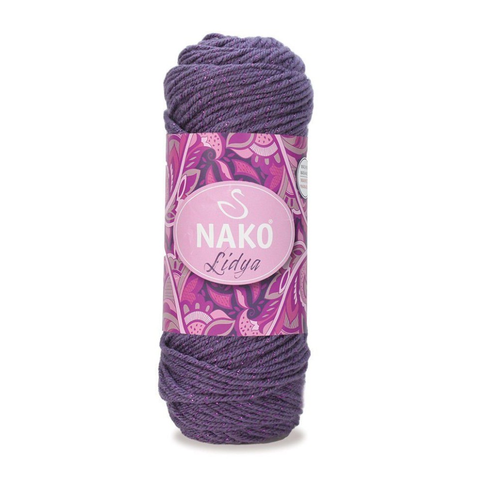 Пряжа Lidya Nako - 98287 (дымчато-фиолетовый)