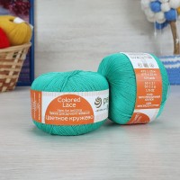 Цветное кружево (Пехорка) - 581 (Св.изумруд)