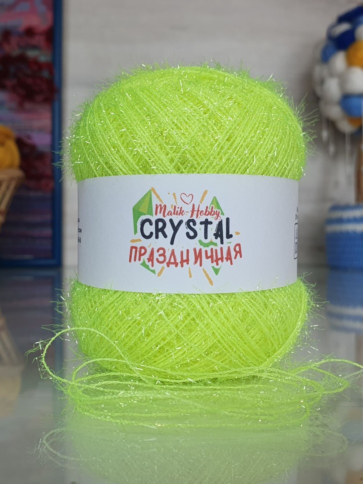 Crystal праздничная M&H - 109 (салат неон)
