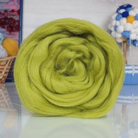 Гребенная лента для валяния (Камтекс) - 189 (фисташк)