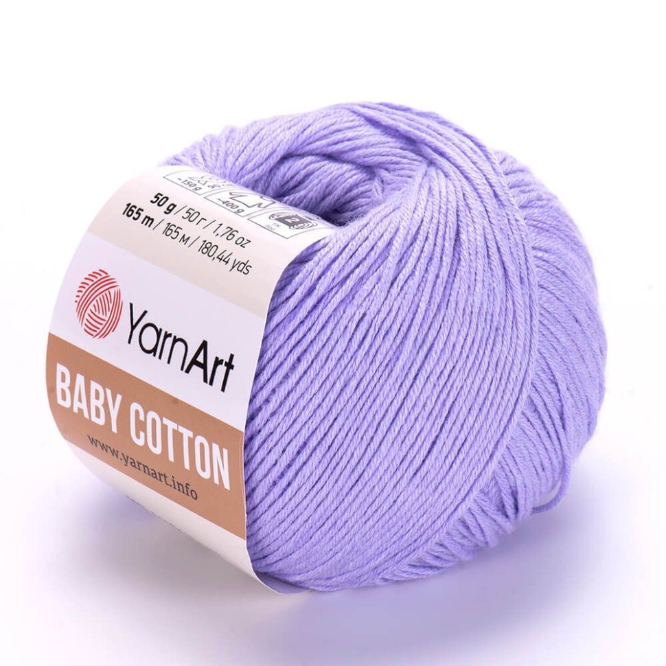 Пряжа Baby Cotton YarnArt - 417 (колокольчик)